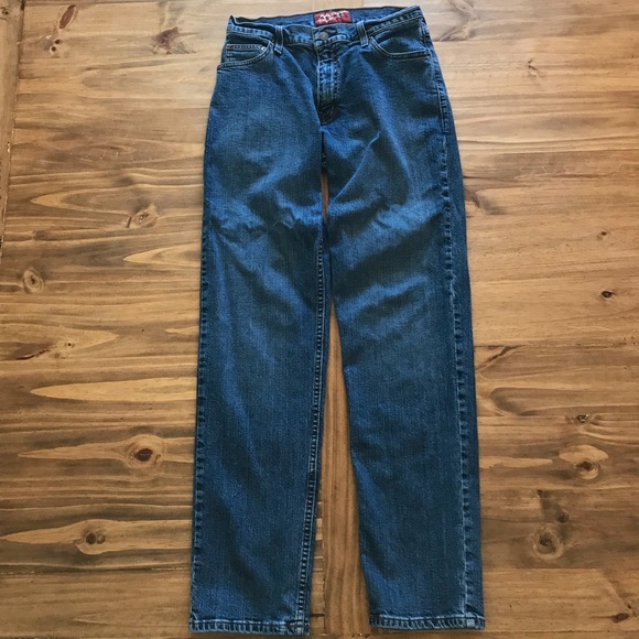 2/$22 Arizona Relaxed Straight Jeans Sz. 30x32 - Picture 4 of 6